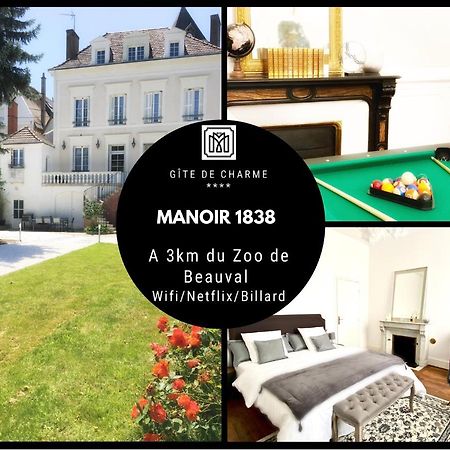 Manoir 1838 à - 3 km du Zoo de Beauval&proche des châteaux Saint-Aignan  Extérieur photo